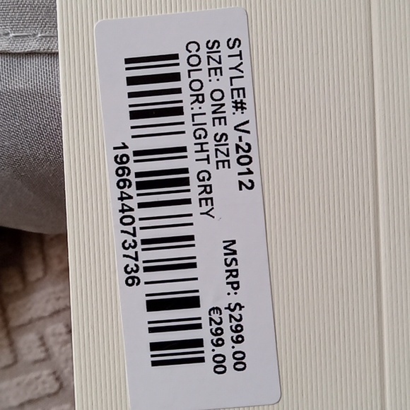 Valentino Orlandi Crossbody Bag Quilted Light Grey Style #V-2012 - Picture 15 of 16